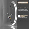 Smart Oval LED Bathroom Mirror Backlit Edge Anti-Fog Waterproof Makeup Mirror XL