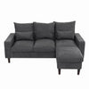 Panana Linen Fabric Sofa 1, 2 or 3 Seater Modern Couch Suite Set ottoman