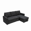 Universal Sofa Bed Corner - Fabric Sofa Bed with Storage & Reversible Chaise
