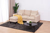 Luxury 3 Seater Corner Sofa Armchair Settee Couch with Footstool Living Room