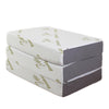 Economy 10cm Folding Mattress, Tri-fold Mattress with Memory Foam and Ultra Soft
