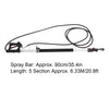 Telescoping Pressure Washer Wand 6.33M Gutter Cleaning Extension Tool w/Nozzle