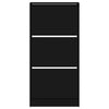 Shoe Cabinet, Shoe Storage Shelf for Hallway Living Room, Shoe Rack Holder F5H1