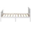 3ft Single Bed In White Solid Pine Wooden Bed Frame For Adults Kids Teenagers