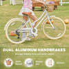 Glerc Missy 20" 24" 26" Inch Girl Cruiser Hybrid 6-Speed City Bicycle for Youth