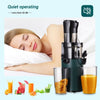 Electric Juicer Machine Juice Fruit Squeezer Slow Masticating Brush Pulp Cup UK