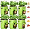 6x Large Potato Grow Bags Bag Tomato Bag Planter Grow Your Own Vegetable Sack