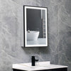 Bathroom LED Mirror Cabinet with Dimmable Touch Switch Demister Shaver Socket