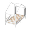 Kids Children Pine Wood Single Bed 3ft Bed Frame Solid Bedstead Base Safet Guard
