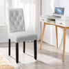 Dining Room Chairs Set of 2/4/6 Faux Leather Kitchen Chair Set with Wooden Legs
