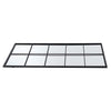 Large Window Style Mirror Garden Wall Mirror Rectangle Frame Indoor Outdoor Deco