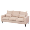 Luxury 3 Seater Corner Sofa Armchair Settee Couch with Footstool Living Room