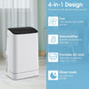 18000 BTU Portable Air Conditioner with Remote APP Control Cool Fan Dehum