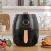 5.5L Air Fryer Manual Rotary Temperature Control Oil Free Low Fat Healthy Timer