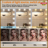 80CM Extra Large Hollywood Light Up Mirror Vanity Make Up Mirror+17 LED Bulbs