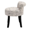Upholstered Dressing Table Chair Vanity Seat Piano Stool Bedroom Makeup Chair
