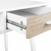 Computer Desk Study Writing PC Laptop Table With Drawers Home Office Workstation