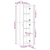 NITCA Office Cabinet,Tall Office Lockable, Office Storage,Filing Cabinet L9H1