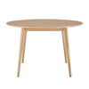 Dusk Heidi Solid Oak 4-6 Seater Round Dining Table Natural RRP £899