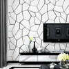 3D Black & White Wallpaper Roll Living Room Hotel TV Background Wall Paper Decor