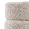 Teddy Plush Footstool Dressing Table Bedroom Rest Makeup Chair Soft Seat Ottoman