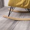 Good value BIG SALE! 1x Rocking Chair High Wing Back Armchair Lounger Lazy Sofa
