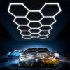 14X Hexagon LED Lighting Detailing Garage Workshop Retail Car Showroom Custom