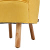 Scallop Stripe Back Armchair Wing Back Chair Fireside Sofa & Footstool & Pillow