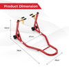 Front Wheel Motorcycle Stand Universal Paddock Lift Stand Front Wheel Fork Stand