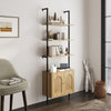 Ladder Shelves Display Cabinet Bookshelf Unit Home Kitchen Living Room Furniture