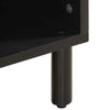 Solid Wood TV Stand/Media Unit 80x31x46 - Retro Style Cabinet with W1E6