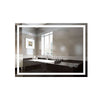 Illuminated Bathroom Mirror with LED Lights Wall Mounted Demister Touch Sensor