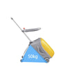 Ride-On Suitcase 20 inch Travel Luggage for Kids with Spinner Wheels