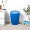 Storage Stool w/ Faux Leather Ottoman Seat Toys Holder ABS Plastic Foam | 51cm