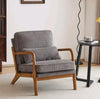 Corduroy Accent Chair Padded Armchair Lounge Sofa Seat for Living Room