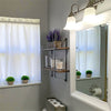Solid Floating Wall Shelves Entryway Photo DVD CD Clock Storage Decorative Displ