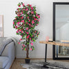 Large Artificial Blossom Tree Azalea Fake Potted Plant Indoor Outdoor Decoration