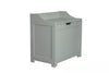 Laundry Box Wooden Bathroom Storage Basket Linen Clothes Chest Christow