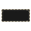Mirror Large Full Length Wall Modern Wavy Gold Frame Leaner Mirror 180cm x 80cm
