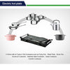 2500w Electric Hot Plate Hob Portable Table Hob Kitchen Stove Cooker Double Top