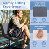 Folding Bleacher Chair with Carrying Handle for Sports Events