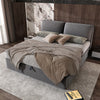 OTTOMAN BED 5FT KING UPHOLSTERED STORAGE BED FRAME WITH HEADBOARD AND 3 DRAWERS