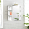 Wall-mounted Bathroom Cabinet Storage Cupboard Vanity Unit Wall Cabinet White