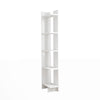 UK Tall Corner Bookcase Shelf 5 Tier Bookshelf Storage Rack Display Unit Stand