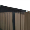 Metal Garden Shed Sheds 4 X 6 Apex Roof Outdoor Storage Tool House Lockable