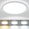 Bathroom Ceiling Lights Round Glass Shades Flush Fitting Living Room