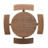 Outdoor Wooden Picnic Table Bench Furniture Set Garden Patio Pub Chair 6 8 Seats