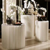 Foldable Wedding Column Flower Stand Cylinder Pedestal Cake Rack Display Holder