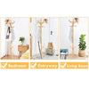 Floor Standing Hat Coat Rack Stand Hanger Umbrella Stand Hall Tree Rack 12 Hook