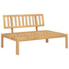 6 Piece Garden Pallet Sofa Set Solid Wood Acacia N5R4